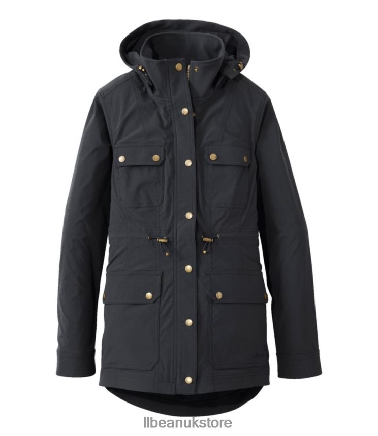 Outerwear L.L.Bean Boundless Softshell Jacket Midnight Black Women 0VRR666043
