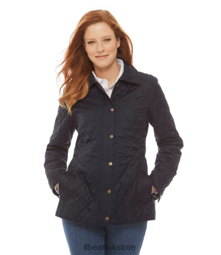 Outerwear L.L.Bean Quilted Riding Jacket Black Women 0VRR666028