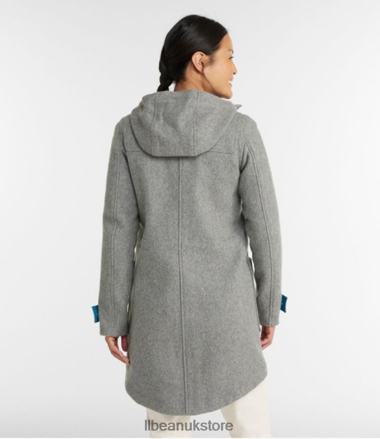 Outerwear L.L.Bean West End Wool Coat Black Women 0VRR66935
