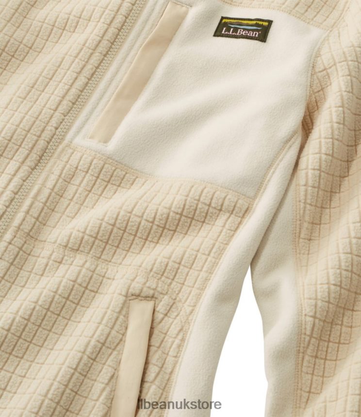 Outerwear L.L.Bean Mountain Classic Windproof Fleece Jacket Natural/Bone Women 0VRR666030