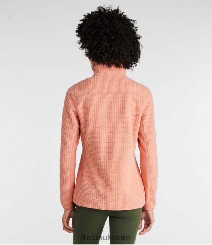 Outerwear L.L.Bean Mountain Classic Windproof Fleece Jacket Soft Cayenne Women 0VRR667050