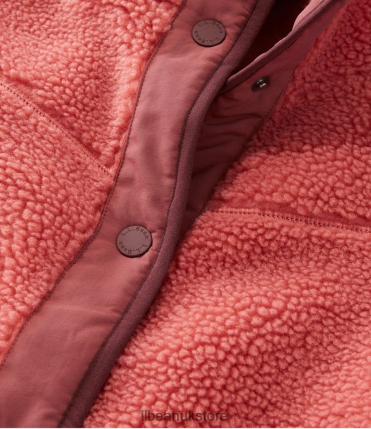 Outerwear L.L.Bean Sherpa Fleece Jacket Soapstone Women 0VRR665067
