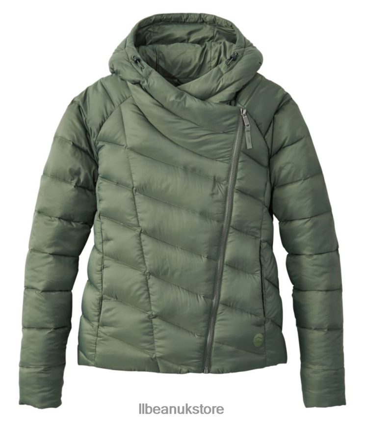 Outerwear L.L.Bean Boundless Down Puffer Jacket Thyme Women 0VRR666673