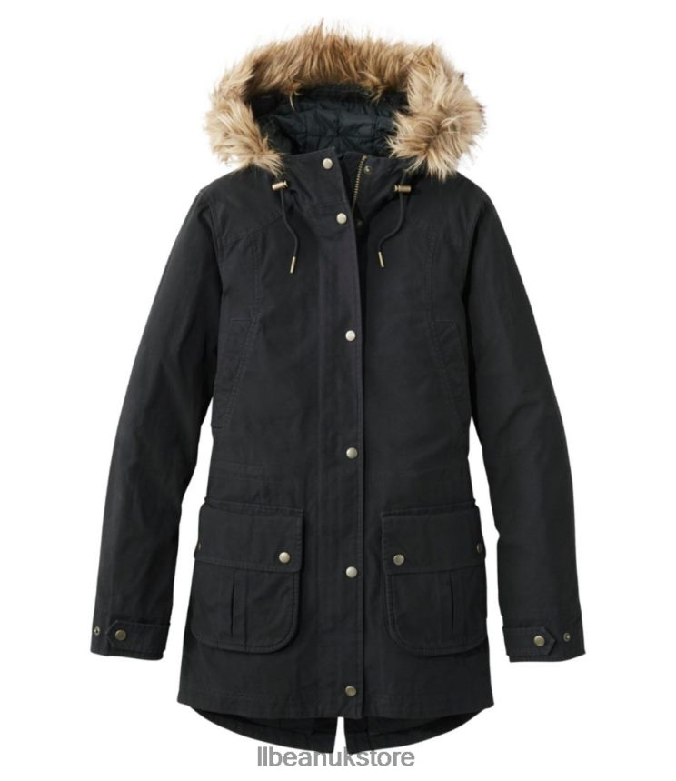 Outerwear L.L.Bean East End Parka Black Women 0VRR665135