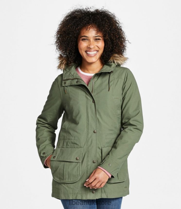 Outerwear L.L.Bean East End Parka Burgundy Women 0VRR66925