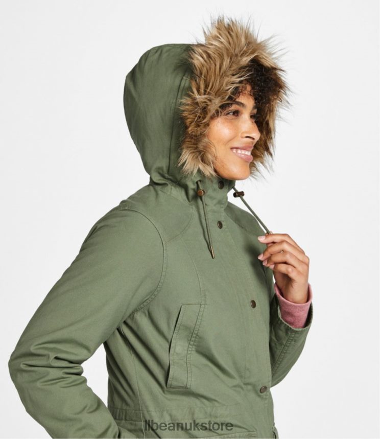 Outerwear L.L.Bean East End Parka Burgundy Women 0VRR66925