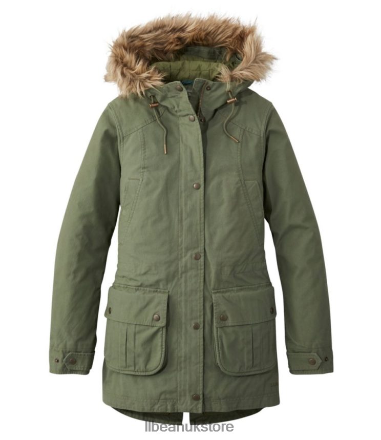 Outerwear L.L.Bean East End Parka Deep Olive Women 0VRR663686