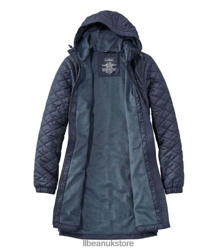 Outerwear L.L.Bean Fleece-Lined Primaloft Coat Silver Moon Women 0VRR666669