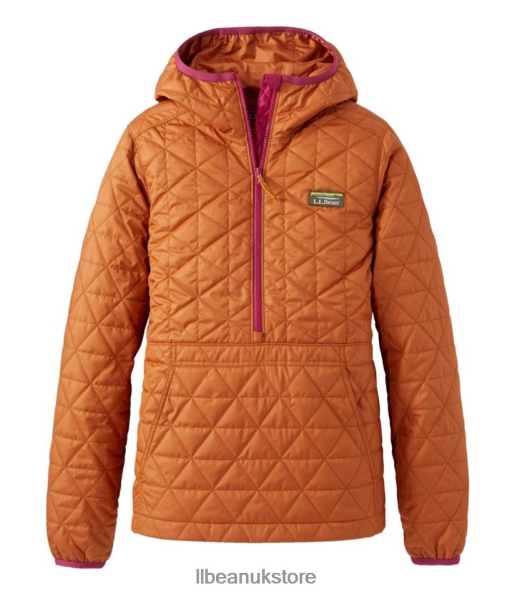 Outerwear L.L.Bean Katahdin Insulated Pullover Adobe Women 0VRR666675