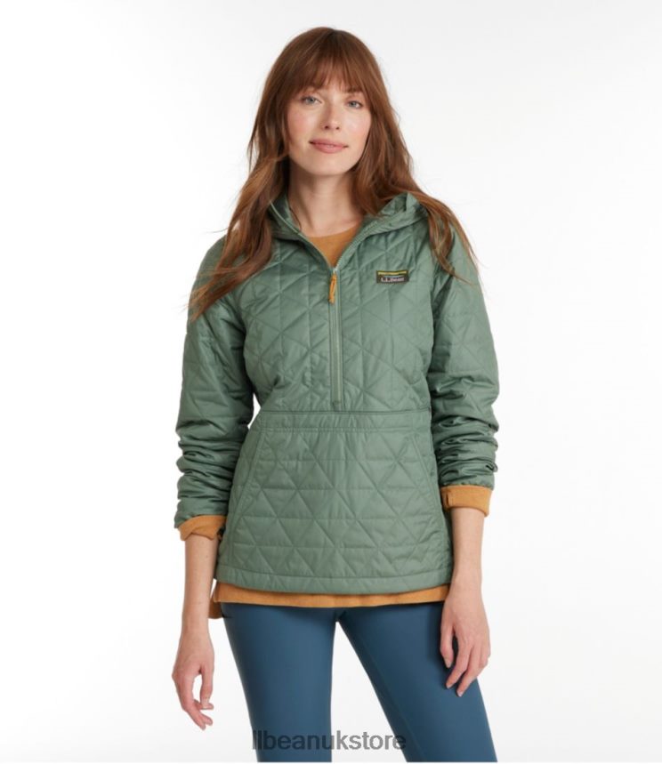 Outerwear L.L.Bean Katahdin Insulated Pullover Mariner Blue Women 0VRR665089