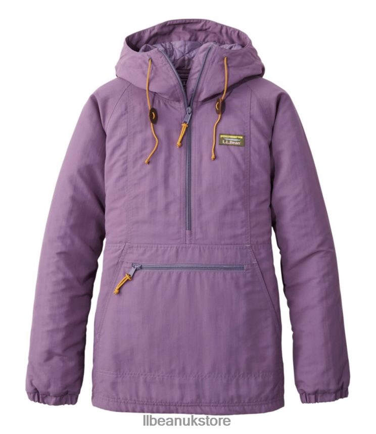 Outerwear L.L.Bean Mountain Classic Insulated Anorak Muted Purple Women 0VRR663627