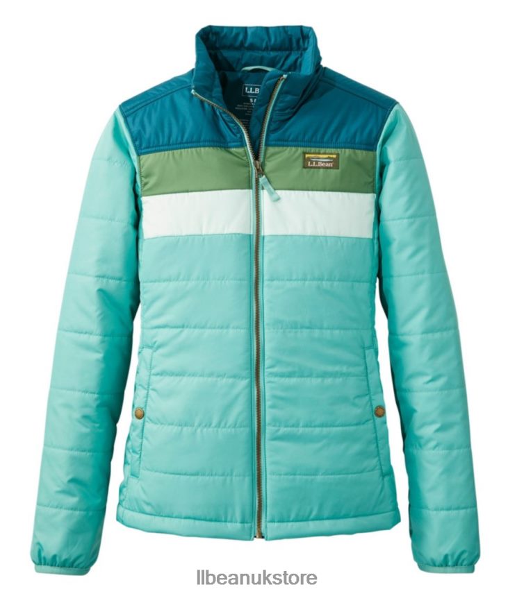 Outerwear L.L.Bean Mountain Classic Puffer Jacket Deep Turquoise/Ocean Teal Women 0VRR666665