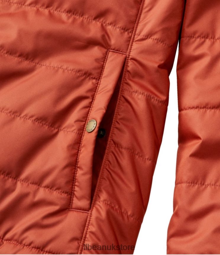 Outerwear L.L.Bean Mountain Classic Puffer Jacket Rosewood/Sea Green Women 0VRR665074