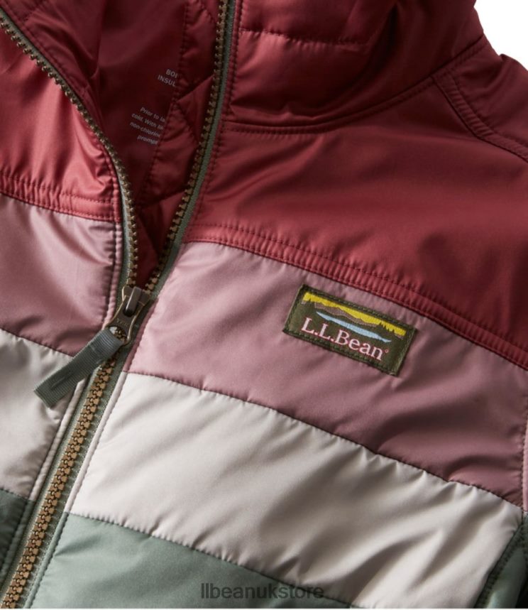 Outerwear L.L.Bean Mountain Classic Puffer Jacket Taupe Brown/Gray Birch Women 0VRR66836