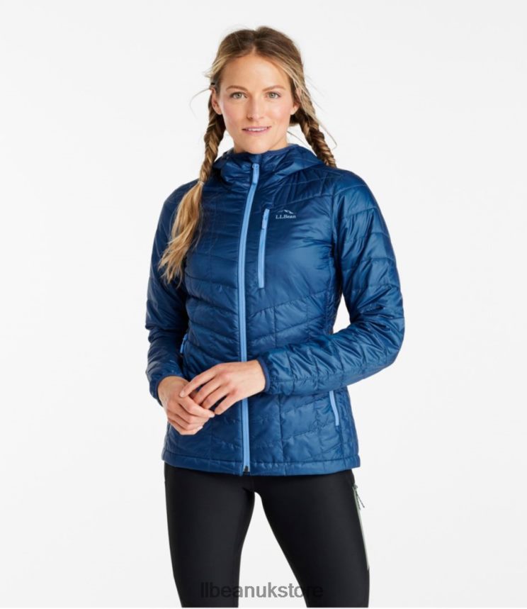 Outerwear L.L.Bean PrimaLoft Packaway Hooded Jacket Mountain Red Women 0VRR663590