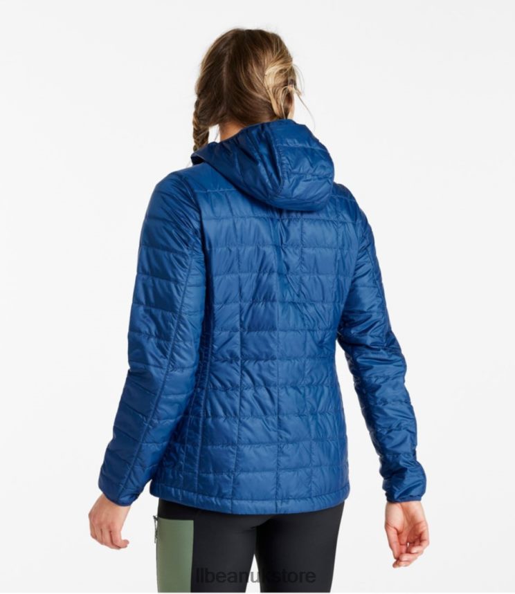 Outerwear L.L.Bean PrimaLoft Packaway Hooded Jacket Sugarplum/Bramble Berry Women 0VRR667043