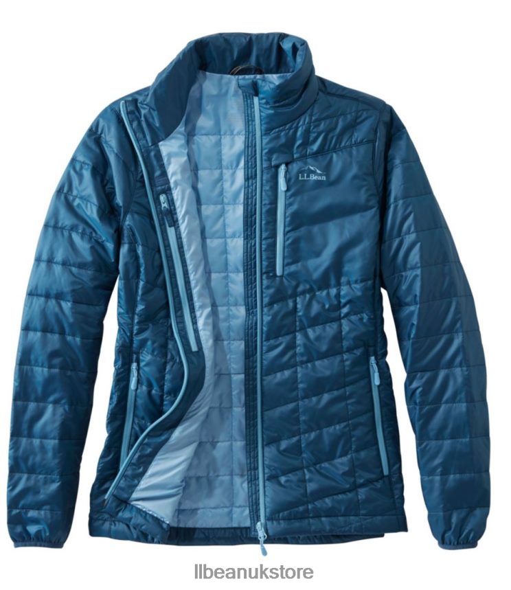 Outerwear L.L.Bean PrimaLoft Packaway Jacket Dark Marine Blue Women 0VRR665069