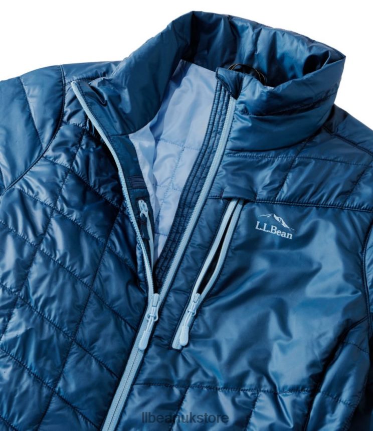 Outerwear L.L.Bean PrimaLoft Packaway Jacket Dark Marine Blue Women 0VRR665069