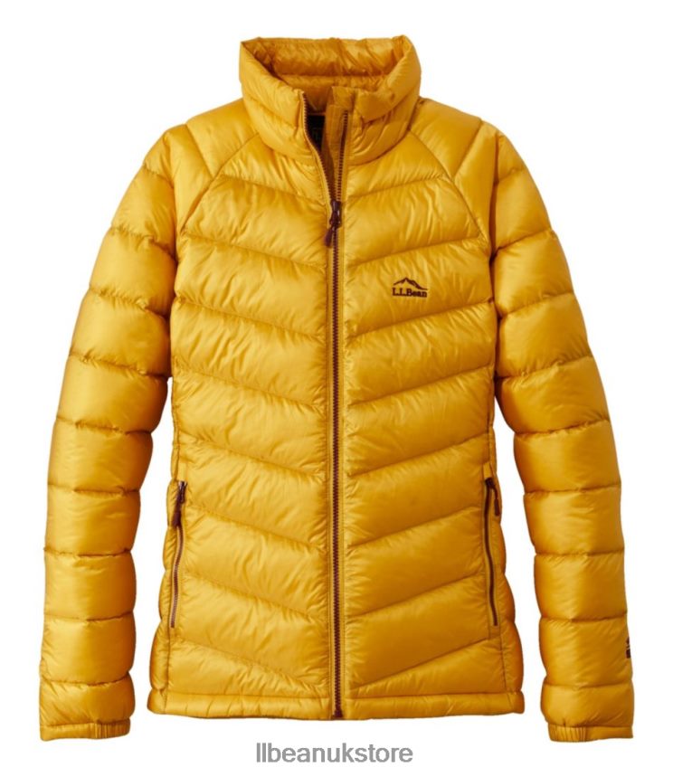 Outerwear L.L.Bean Ultralight 850 Down Jacket Field Gold Women 0VRR663624