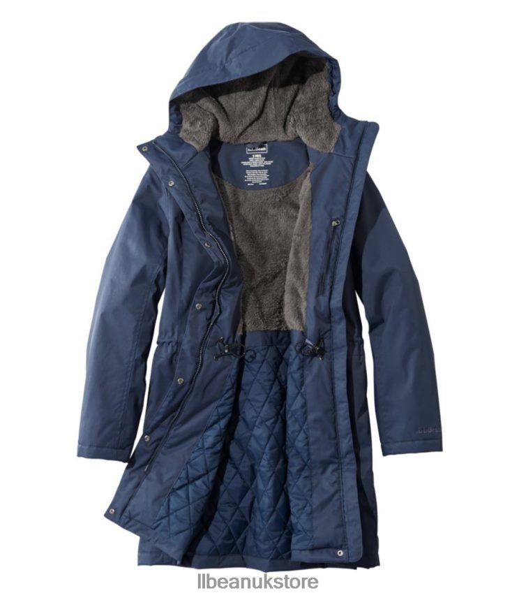 Outerwear L.L.Bean Winter Warmer Coat Mallard Teal Women 0VRR666040