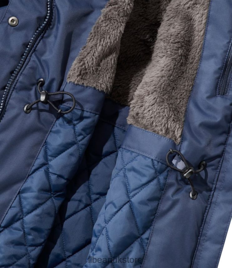 Outerwear L.L.Bean Winter Warmer Coat Nautical Navy Women 0VRR66845