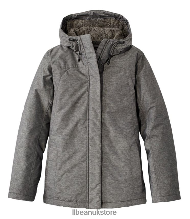 Outerwear L.L.Bean Winter Warmer Jacket Alloy Gray Heather Women 0VRR663626