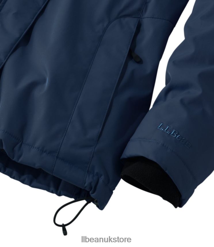Outerwear L.L.Bean Winter Warmer Jacket Black/Gray Women 0VRR665096