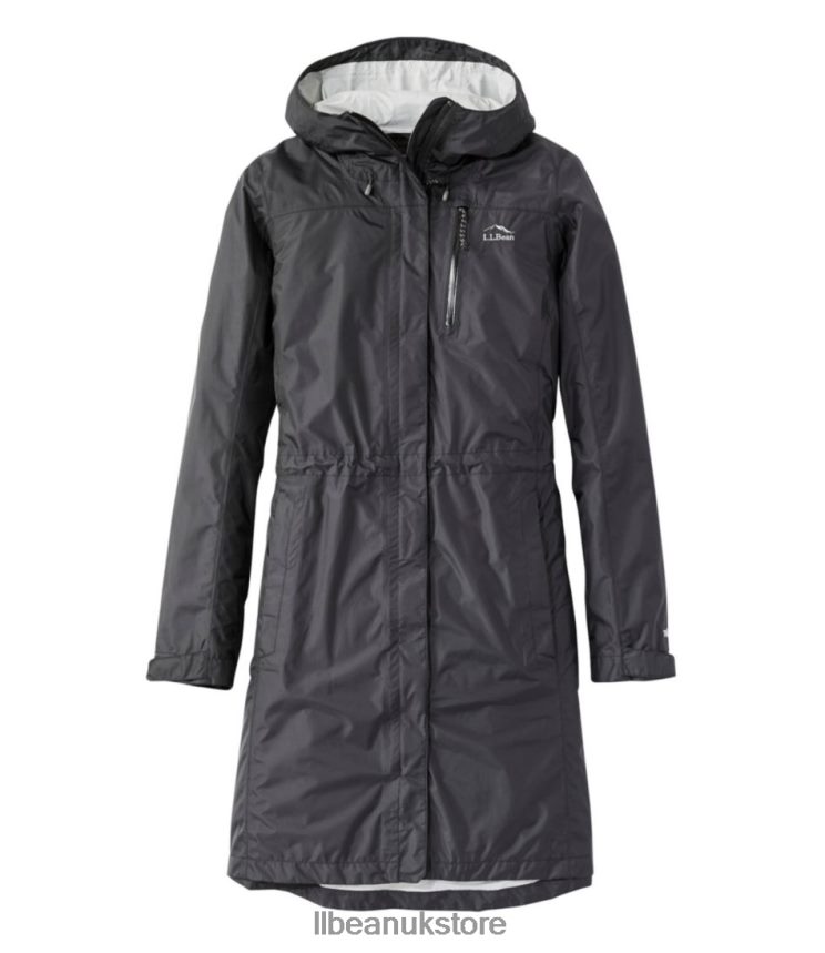 Outerwear L.L.Bean Trail Model Rain Coat Black Women 0VRR663621