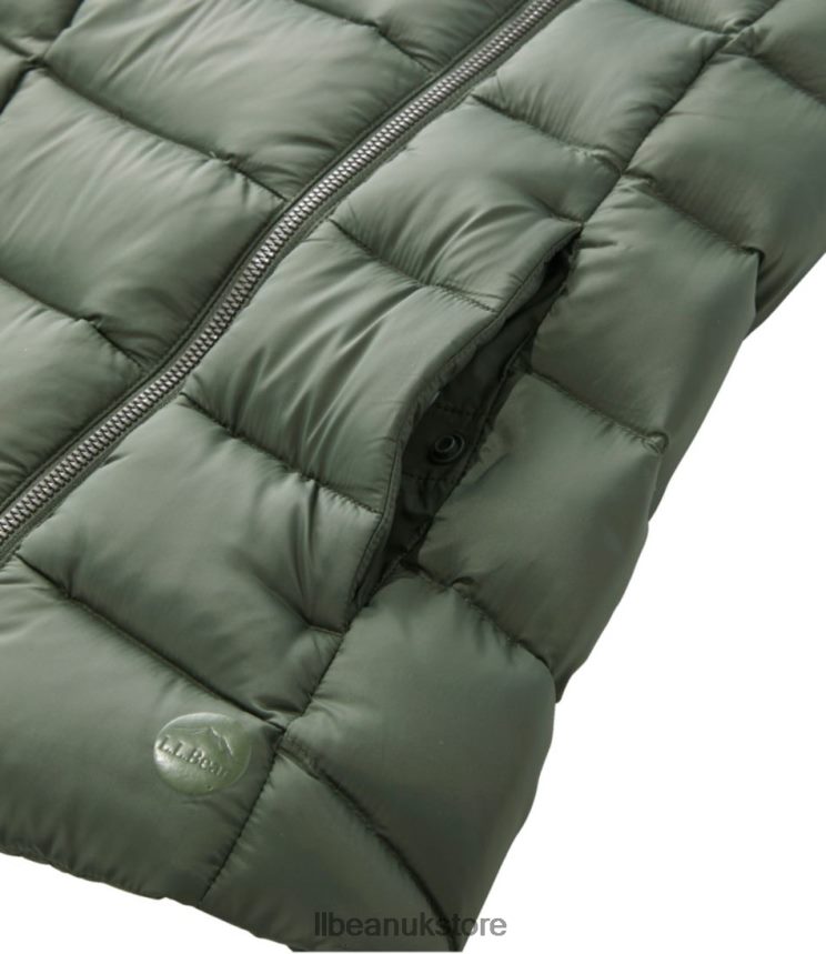 Outerwear L.L.Bean Boundless Down Puffer Vest Thyme Women 0VRR666055