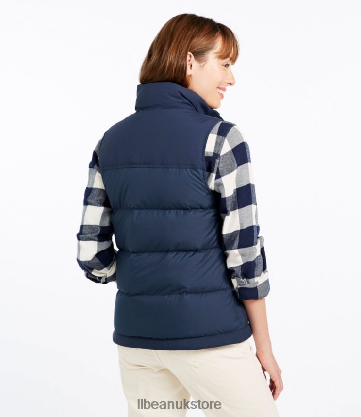 Outerwear L.L.Bean Mountain Classic Down Vest Nautical Navy Women 0VRR66887