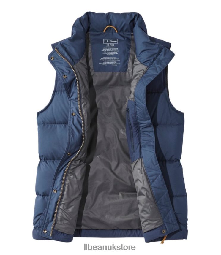 Outerwear L.L.Bean Mountain Classic Down Vest Nautical Navy Women 0VRR66887