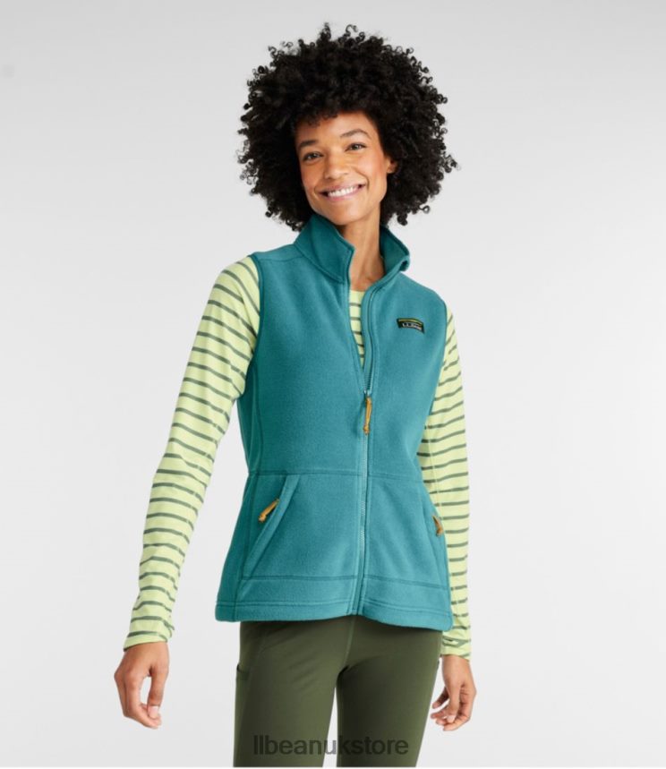 Outerwear L.L.Bean Mountain Classic Fleece Vest Muted Purple Women 0VRR66844