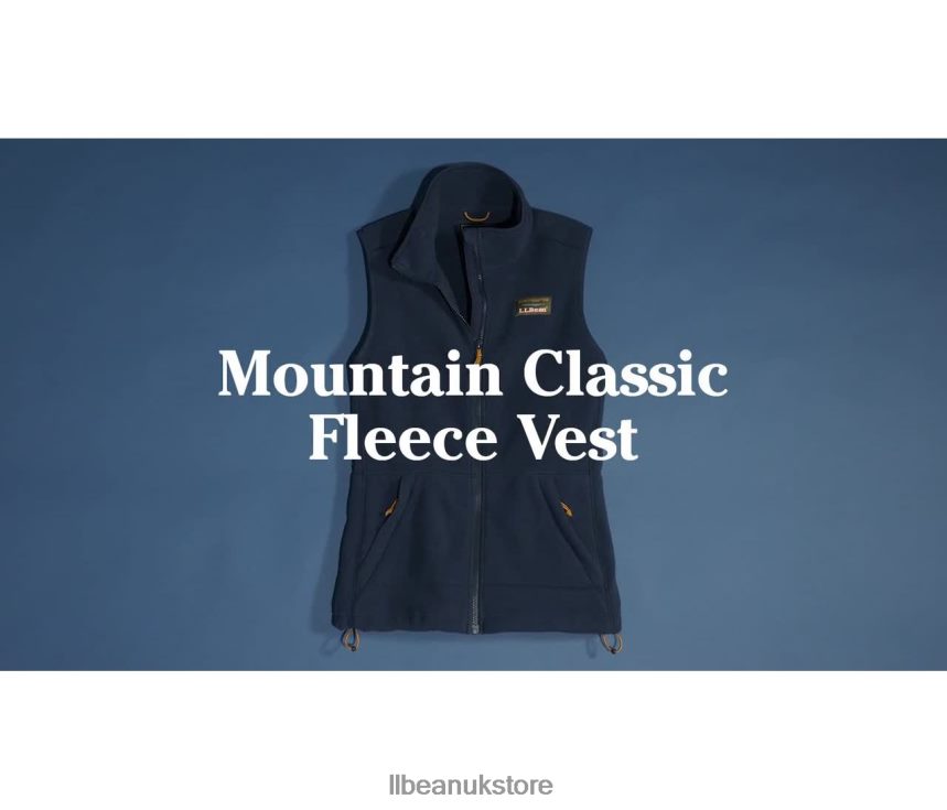 Outerwear L.L.Bean Mountain Classic Fleece Vest Storm Teal Women 0VRR663610