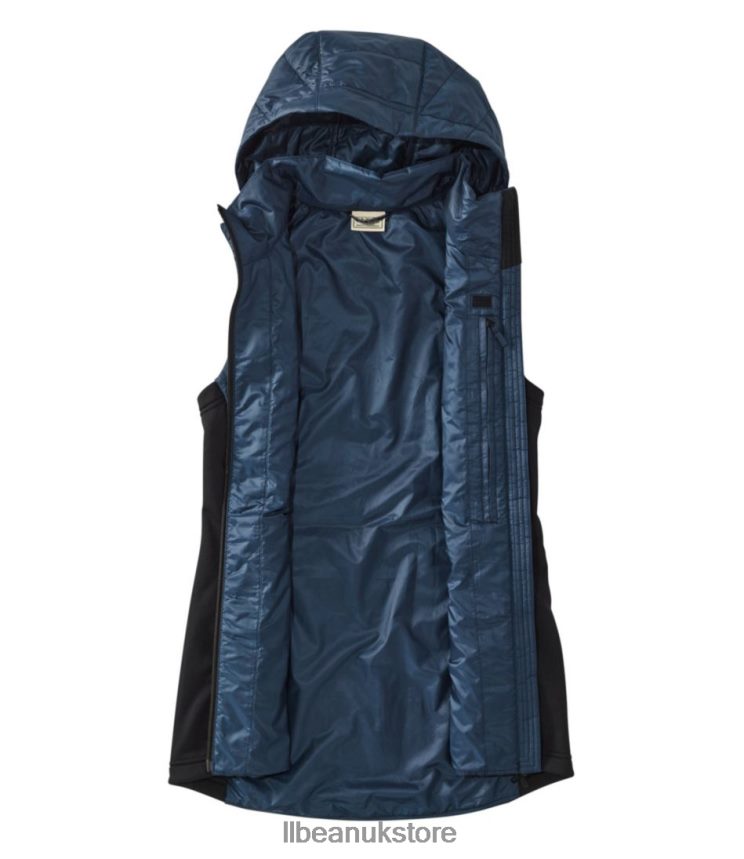 Outerwear L.L.Bean PrimaLoft Packaway Long Vest Mariner Blue Women 0VRR66851