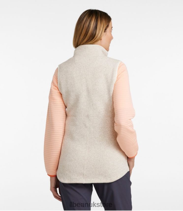 Outerwear L.L.Bean Sweater Fleece Long Vest Field Rose Women 0VRR663290