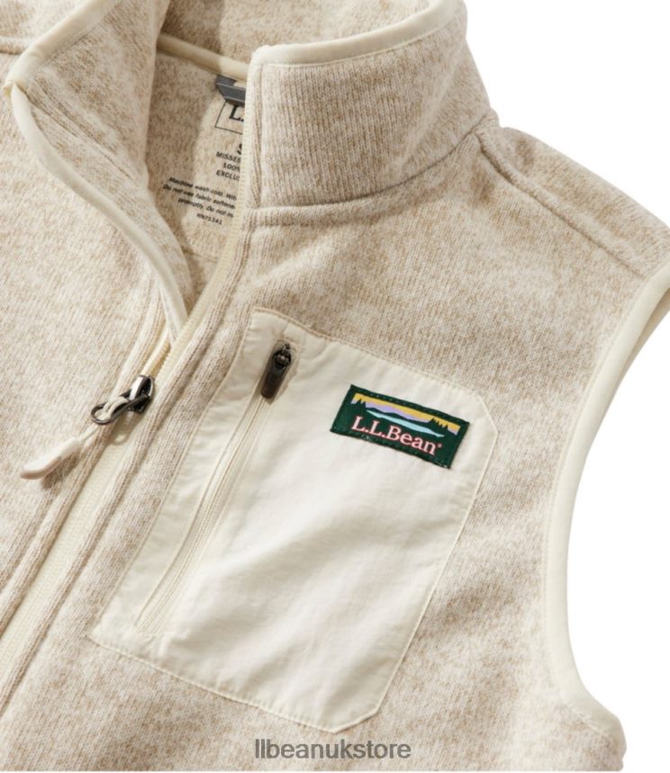 Outerwear L.L.Bean Sweater Fleece Long Vest Field Rose Women 0VRR663290