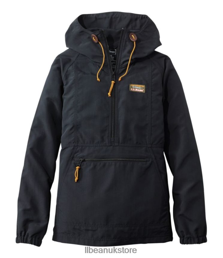 Outerwear L.L.Bean Mountain Classic Anorak Black Women 0VRR663613