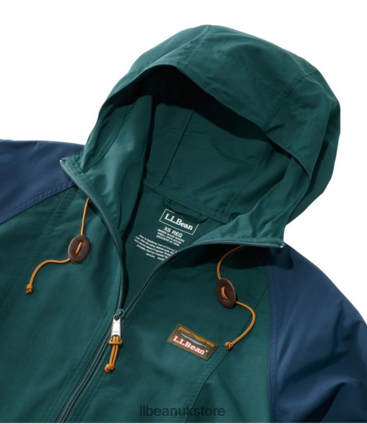 Outerwear L.L.Bean Mountain Classic Anorak Raw Indigo/True Teal Women 0VRR667217