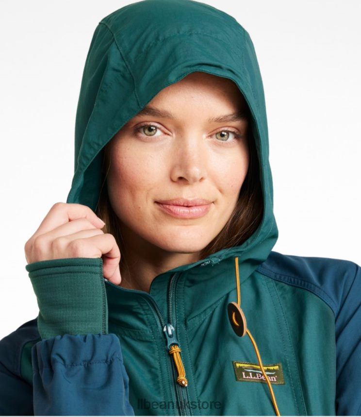 Outerwear L.L.Bean Mountain Classic Jacket Bayside Blue/Iris Mauve Women 0VRR665066