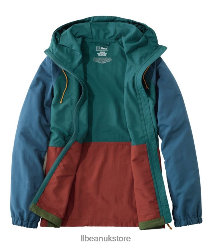Outerwear L.L.Bean Mountain Classic Jacket Natural/Mineral Blue Women 0VRR66826