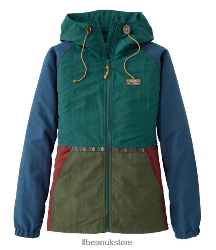 Outerwear L.L.Bean Mountain Classic Jacket Spruce/Tuscan Olive Women 0VRR663592