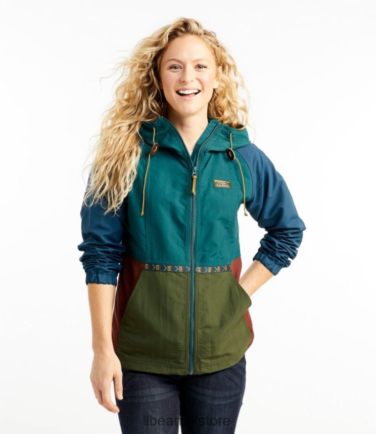 Outerwear L.L.Bean Mountain Classic Jacket Spruce/Tuscan Olive Women 0VRR663592