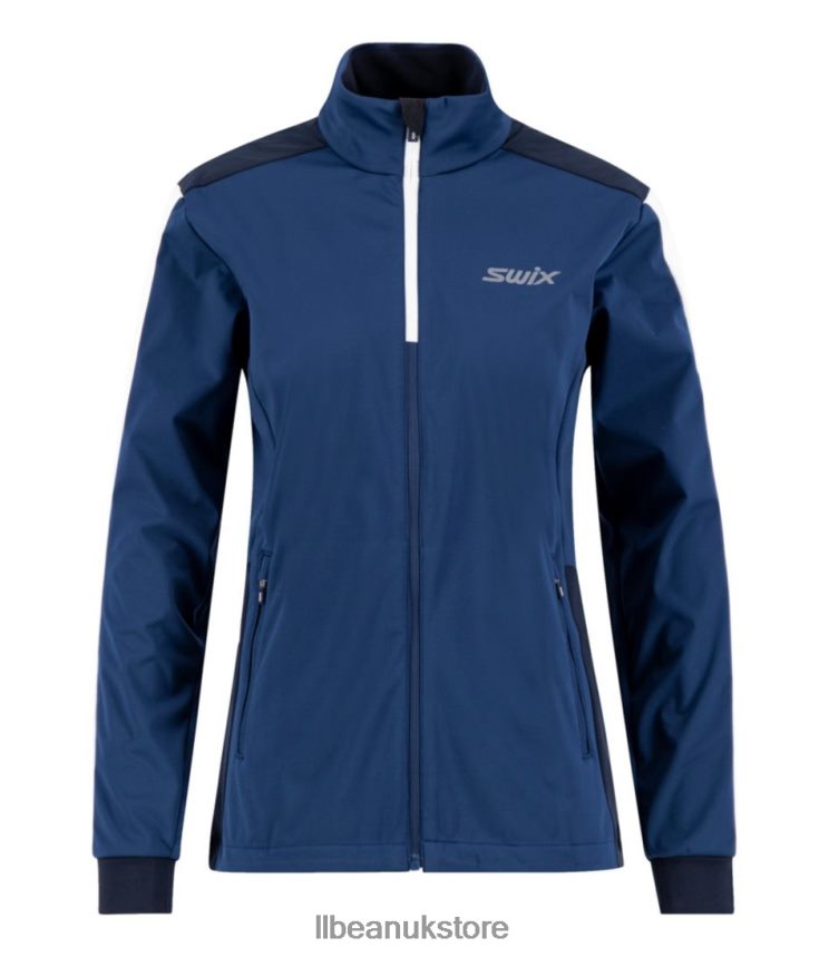 Outerwear L.L.Bean Swix Cross Jacket Estate Blue Women 0VRR66930