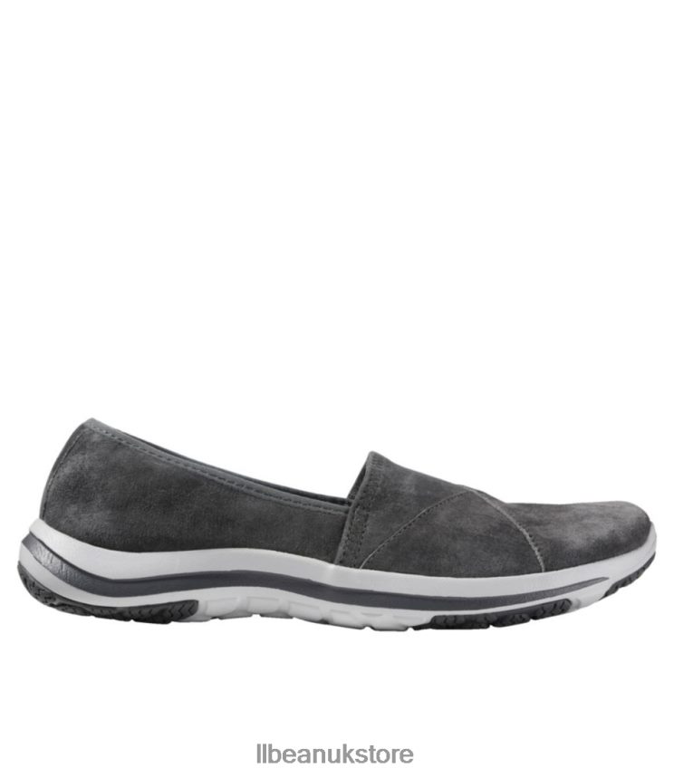 Footwear L.L.Bean Back Cove Stretch Slip-Ons Dark Gray Women 0VRR666090