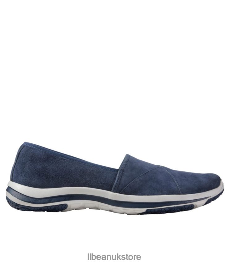 Footwear L.L.Bean Back Cove Stretch Slip-Ons Dark Indigo Women 0VRR663719