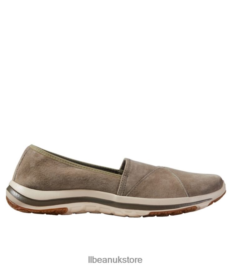 Footwear L.L.Bean Back Cove Stretch Slip-Ons Gunsmoke Women 0VRR66968