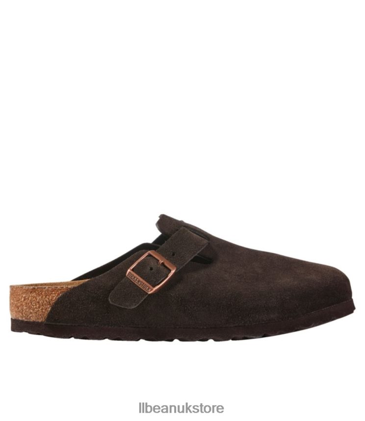 Footwear L.L.Bean Birkenstock Boston Clogs Mocca Women 0VRR661058