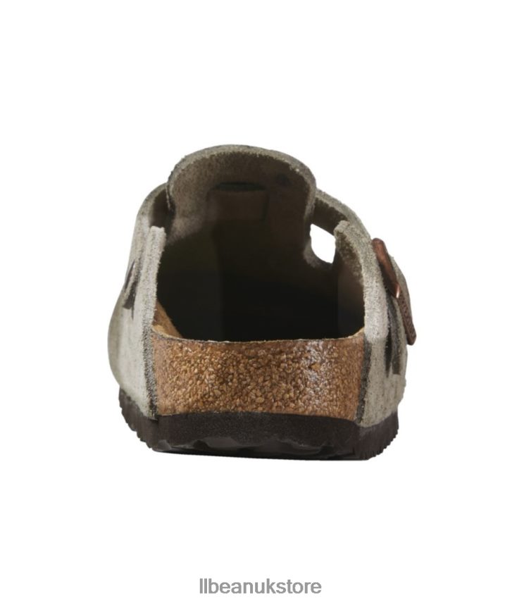 Footwear L.L.Bean Birkenstock Boston Clogs Taupe Women 0VRR665200