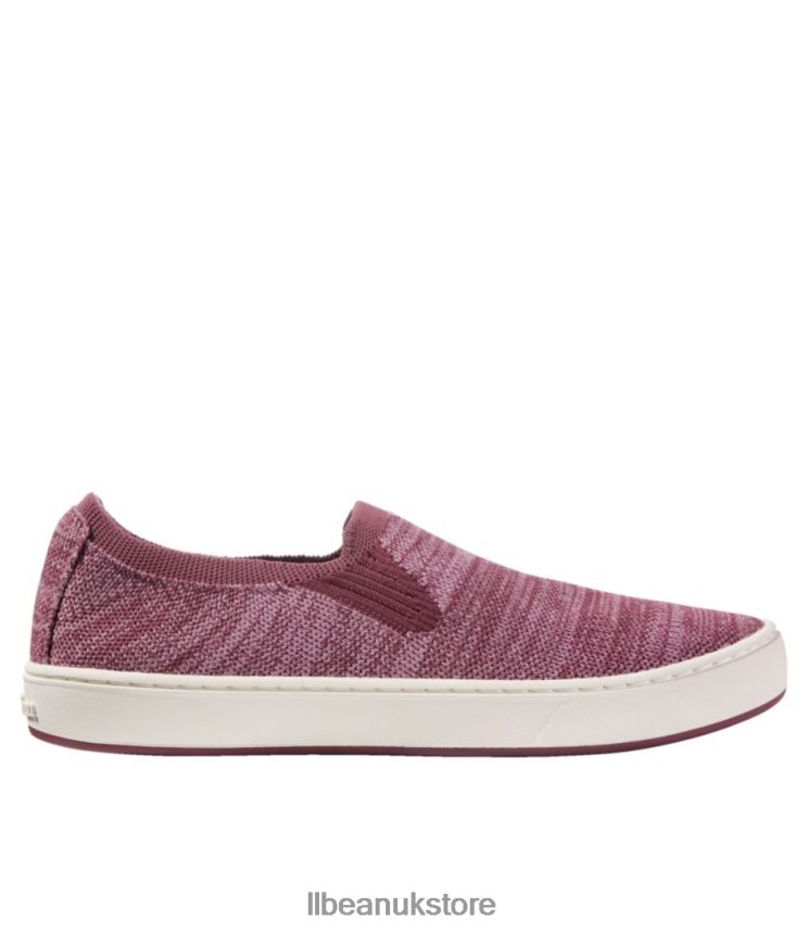 Footwear L.L.Bean Eco Bay Knit Sneakers Mauve Pink/Rosewood Heather Women 0VRR666098