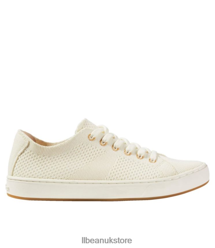 Footwear L.L.Bean Eco Bay Knit Sneakers Paperwhite Women 0VRR665206